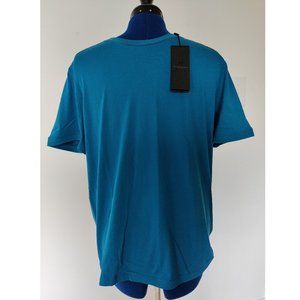 NWT Blue Porsche Design Fitted Tee Shirt Men L